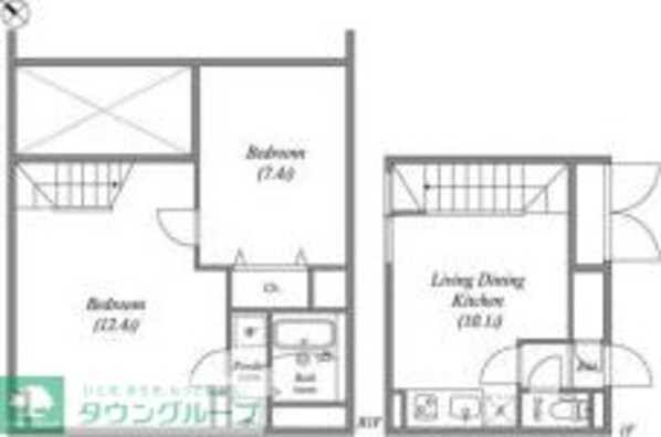 LEGALAND早稲田南の物件間取画像